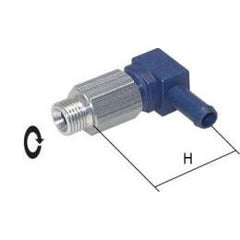 Hardie Hose - Push-in Tube / Tube Elbow 3/16" | TF-QF11-03