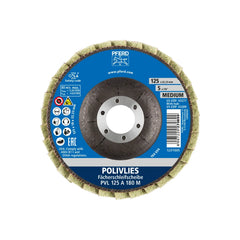 Pferd - Polivlies Flap Discs Pvl 125 A 180 M (Pack of 5) | 44694112-5