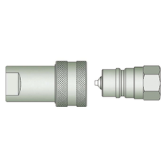 AIP - QUICK RELEASE COUPLING - POPPET 4000/NV INTERCHANGE-3/8IN FEM X 3/8IN BSPP | 86-QR-PNVFB-0606