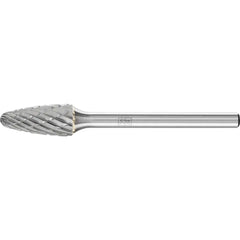 PFERD - Dia. 06 x 13mm Tungsten Carbide Burr Tree Shape with Radius End Rbf Shank Dia. 3mm Z3P Universal Medium Cross Cut | 21230083