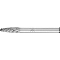 PFERD - Dia. 6.35 x 15.9mm Tungsten Carbide Burr Ncc Tree Shape with Radius End Rbf Shank Dia. 6.35mm MX All Materials | 26007217