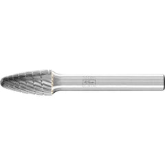 PFERD - Dia. 9.5 x 19mm Tungsten Carbide Burr Ncc Tree Shape with Radius End Rbf Shank Dia. 6.35mm MX All Materials | 26007218