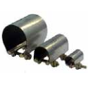 Motion FPS - CLAMP REPAIR HALF CIRCUMFERENCE 316 S/STEEL EPDM GASKET SUIT GALVANISED PIPE - 4IN NB (114.3MM OD) X 75MM | 48-100-CFC-064-03