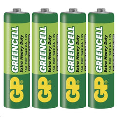 Powercell - GP Greencell 1.5V Extra Heavy Duty AA - Bulk (shrink of 4) | GP15G
