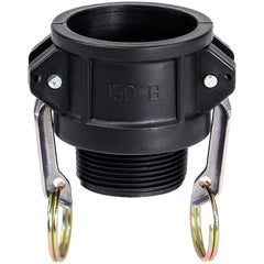 AIP - Camlock Type B Poly BSPT - 4" | 20-500-b400 | PP100B