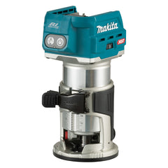 Makita - 40V Max Brushless AWS Laminate Trimmer Includes Plunge Base & Tilt Base - Tool Only AWS Receiver Sold Separately (198901-5) | RT001GZ03