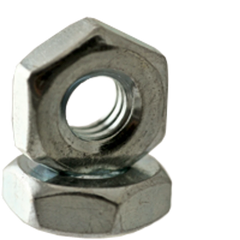 BBI - 3/8"-16x5/8" X 1/4" - Hex Machine Screw Nut Low Carbon Zinc Cr+3 | 325240