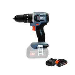 Senix - X2 18V Brushless 60Nm Hammer Drill Kit | PDHX2-M2-EU