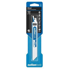 Sutton Tools - 225 x 19 x 0.9mm Blade H508 Recip Bim Metal Twincut 10-14Tpi 2Pk | H50822514