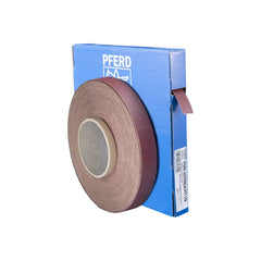 PFERD - Width 25mm x Length 50m Aluminium Oxide Shop Roll Cloth Sbr A180 for General Use | 47300034