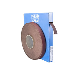 PFERD - Width 25mm x Length 50m Aluminium Oxide Shop Roll Cloth Sbr A80 for General Use | 47300039