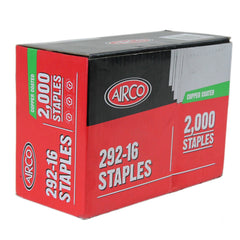 Airco - 292-16 Staples - Box Qty 2000 | SC35160