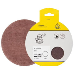 Klingspor -  AN 400 Retail packs Abrasive screen, self-fastening, waterproof for Paint, Varnish, Filling compound, Gel coats, Plaster, Plasterboard walls, Composite materials, Wood, Wood based materials