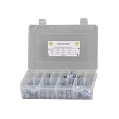 Securefix - Bolts - Hex Metric 4.6 Zinc - 140 pc | SF30004