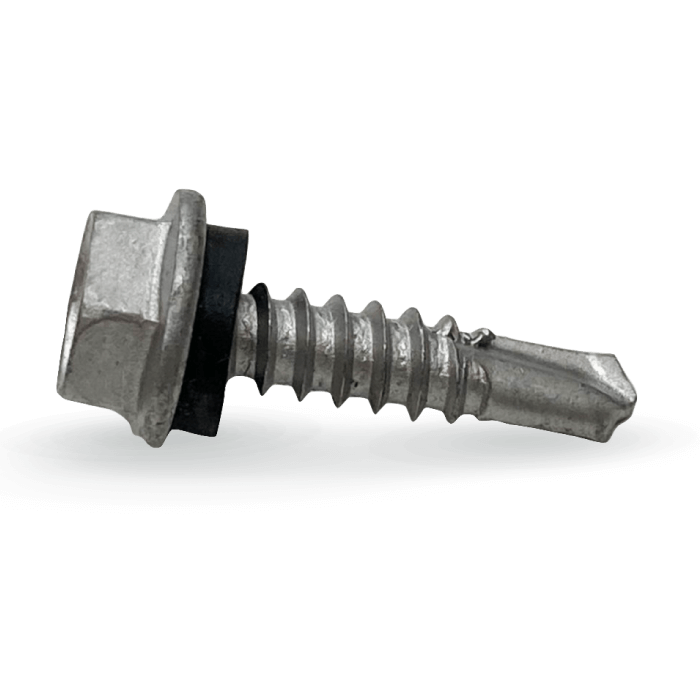 Bremick - Hex Head Self Drilling Screw B8 with Seal 10-24 x 25mm (Box of 1000)