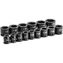 Trax - 3/8" - Drive Short Impact Socket Set | ARX-308S
