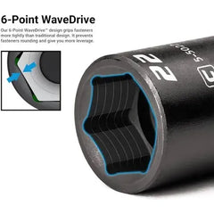Trax - 3/8" - Drive Short Impact Socket Set | ARX-308S