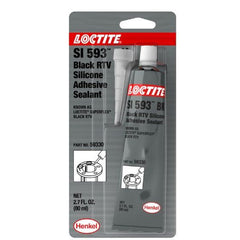 Finer Power Transmissions - Loctite Silicone - Black Superflex RTV - 80ml Tube | SI-593-080ML/LOCTITE