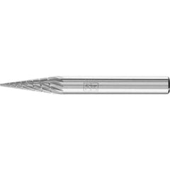 PFERD - Dia. 6.35 x 19mm Tungsten Carbide Burr Ncc Conical Pointed Skm Shank Dia. 6.35mm MX All Materials | 26007221