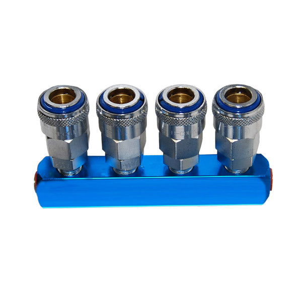 ITM - THB MANIFOLD 4 WAY SINGLE ACTION COUPLER | SMM-4