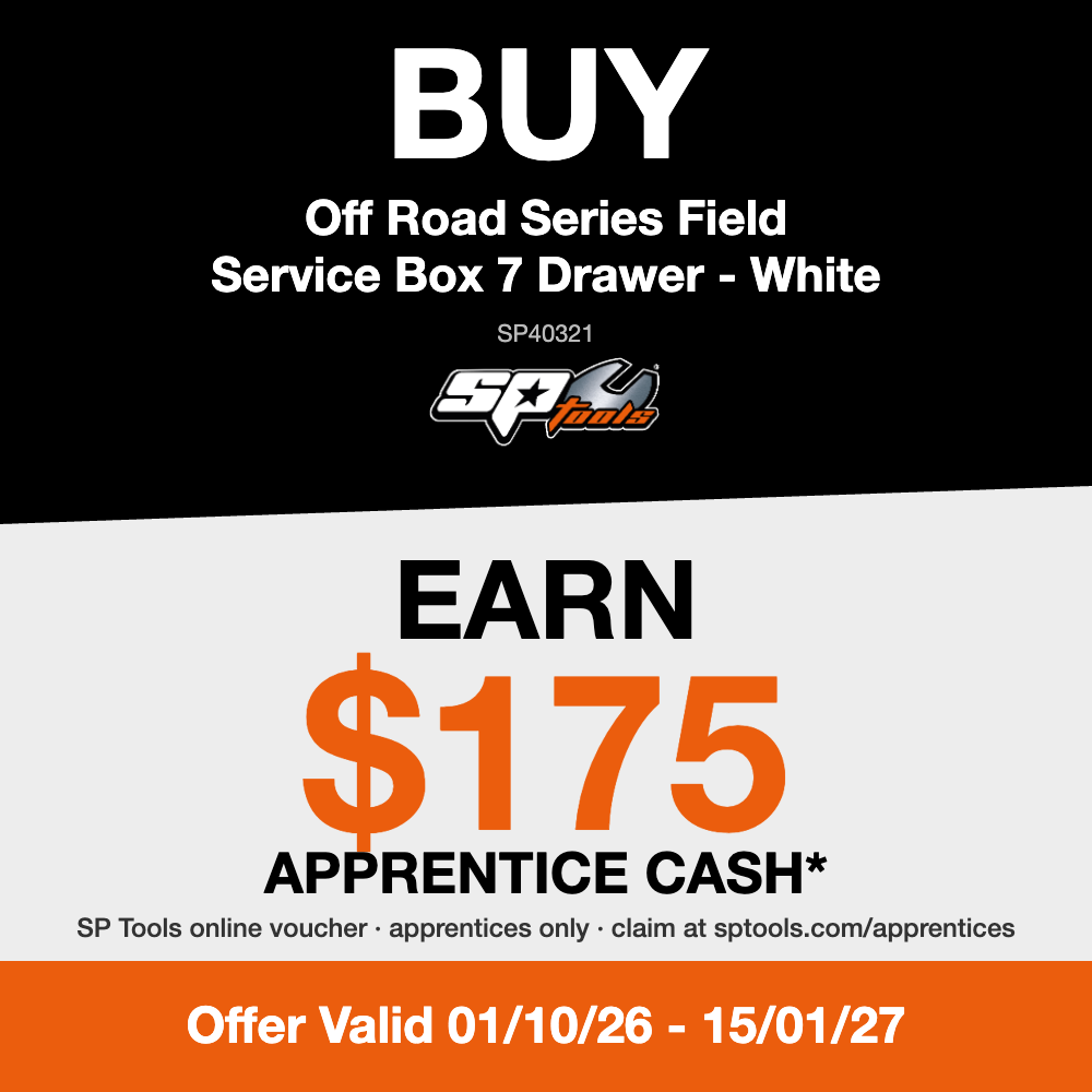 SP Tools Apprentice Cash Q4 2026 - SP40321