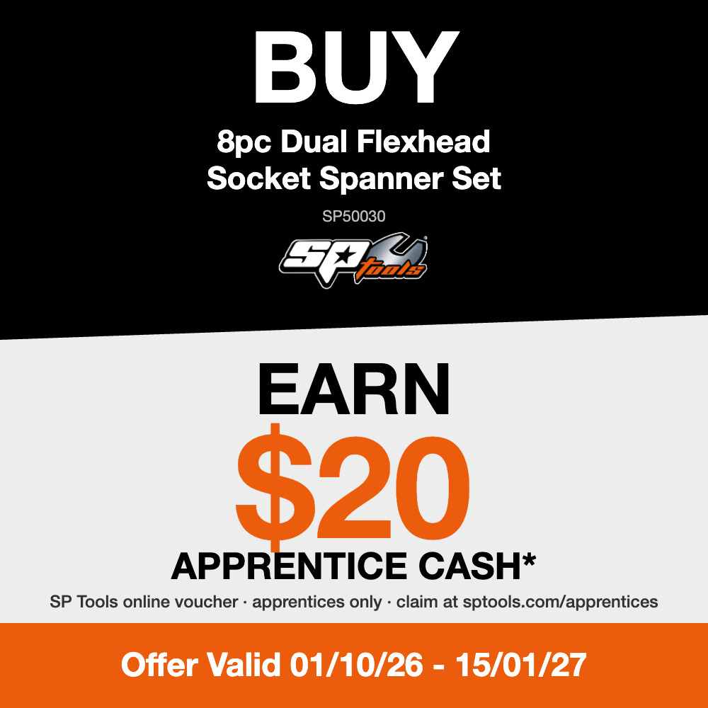 SP Tools Apprentice Cash Q4 2026 - SP50030