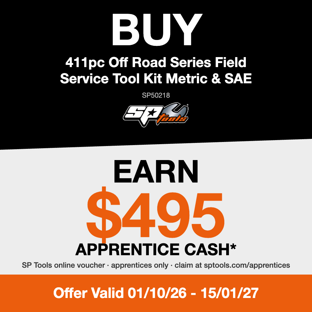 SP Tools Apprentice Cash Q4 2026 - SP50218