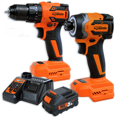 SP Tools 18v Cordless Combo Pack - Brushless Impact Driver & Hammer Drill Driver - SX Drive | SP83405 (Q4 2026 bonus kit)