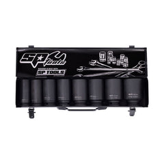 SP Tools - 3/4" Drive Metric Socket Set Impact Deep 6 Point 8 Piece | SP20420