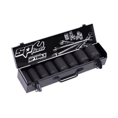 SP Tools - 3/4" Drive Metric Socket Set Impact Deep 6 Point 8 Piece | SP20420
