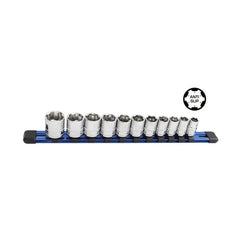 SP Tools - 1/2" Dr Socket Rail Set - Xtreme Grip - Metric - 13pc | SP33034