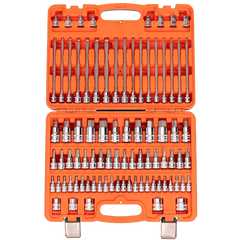 SP Tools - 1/4", 3/8" & 1/2" Drive Hex & Torx Socket Bit Set 84 Piece Metric/SAE | SP39625