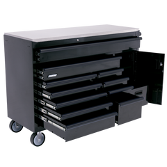 SP Tools - Roller Cabinet Sumo Series Tool Cupboard 12 Drawer Black | SP40095