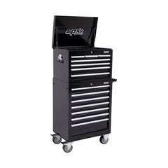 SP Tools - Toolkit 293 Piece Metric/SAE - Custom Series 14 Drawer Black | SP50125