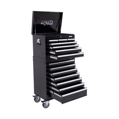 SP Tools - Toolkit 293 Piece Metric/SAE - Custom Series 14 Drawer Black | SP50125