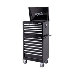 SP Tools - Toolkit 293 Piece Metric/SAE - Custom Series 14 Drawer Black | SP50125