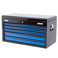 SP Tools - Sumo Series Tool Box - 7 Drawer - Black/Blue Drawers | SP40121