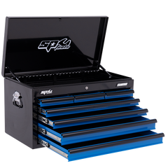 SP Tools - Sumo Series Tool Box - 7 Drawer - Black/Blue Drawers | SP40121