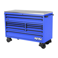 SP Tools - 465pc Metric/SAE Tool Kit - USA Sumo Series 59" Roller Cabinet - Blue | SP50807BL