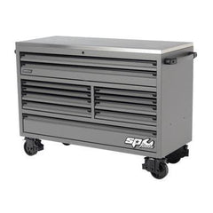 SP Tools - 465pc Metric/SAE Tool Kit - USA Sumo Series 59" Roller Cabinet - Matte Grey | SP50807GY