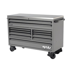 SP Tools - USA Series 59" 11-drawer Roller Cabinet - Matte Grey | SP44727GY