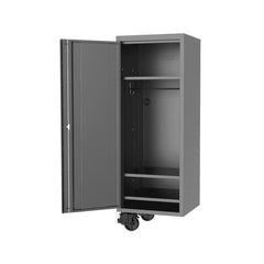 SP Tools - USA Series 27" Shelving Unit - 3 Shelf with Hang Rail - Matte Grey | SP44885GY