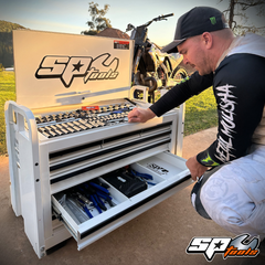 SP Tools - Off Road Series Field Service Tool Kit 321 Piece Metric/SAE - White/Black | SP50118W