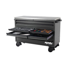SP Tools - 465pc Metric/SAE Tool Kit - USA Sumo Series 59" Roller Cabinet | SP50807