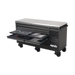 SP Tools - 465pc Metric/SAE Tool Kit - USA Sumo Series 73" Roller Cabinet | SP50827