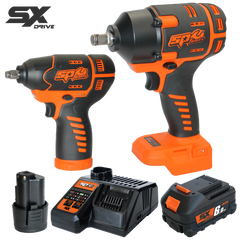 SP Tools - Cordless - 12V/18V Impact Wrench Kit 2pc | SP83191