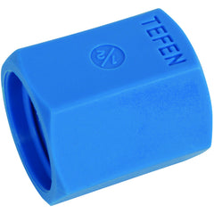 AIP - Nipple Blue Nylon Hex BSPT - 1/2" | 58-502-008-008 | TEF2708