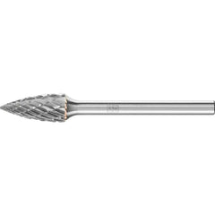 PFERD - Dia. 06 x 13mm Tungsten Carbide Burr Pointed Tree Spg Shank Dia. 3mm Z3P Universal Medium Cross Cut | 21222783