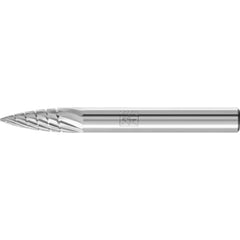 PFERD - Dia. 6.35 x 15.9mm Tungsten Carbide Burr Ncc Pointed Tree Spg Shank Dia. 6.35mm MX All Materials | 26007655