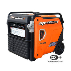 SP Tools - 9000W Inverter Generator - Remote/Electric Start - Super Quiet | SPGI9000E